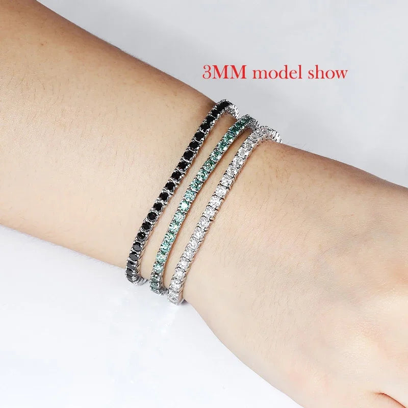 Moissanite Tennis Bracelet