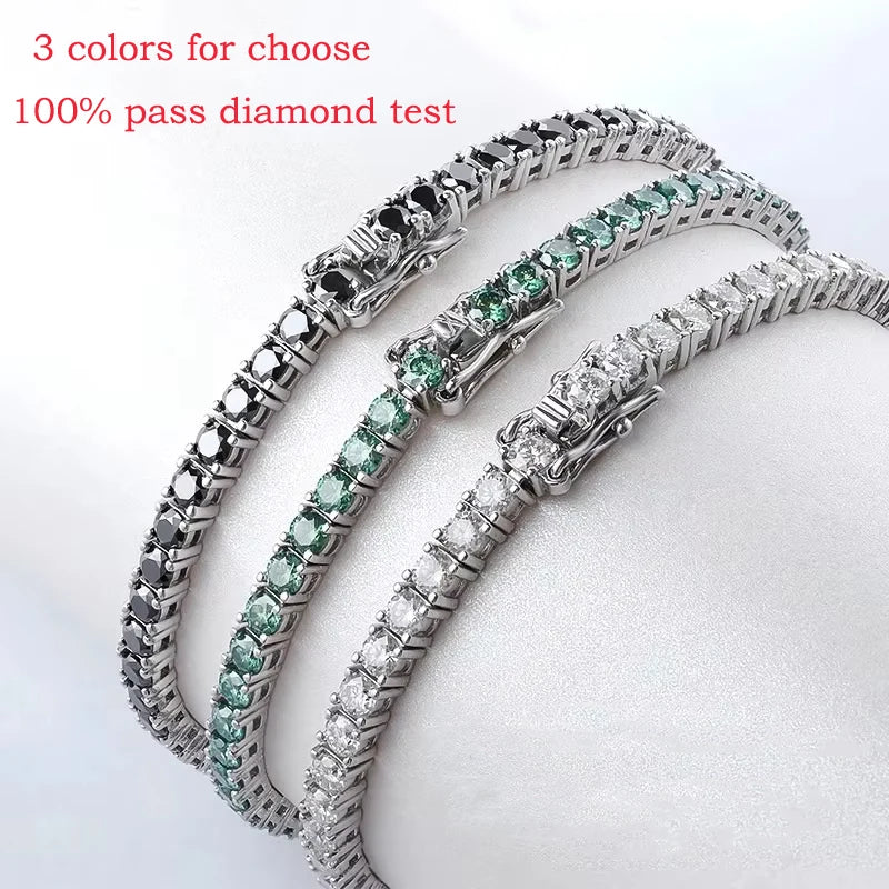 Moissanite Tennis Bracelet